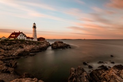Sunset in Maine