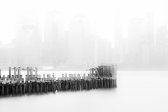 Lower Manhattan in Fog